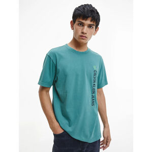 Calvin Klein pánské zelené triko - M (LDT)